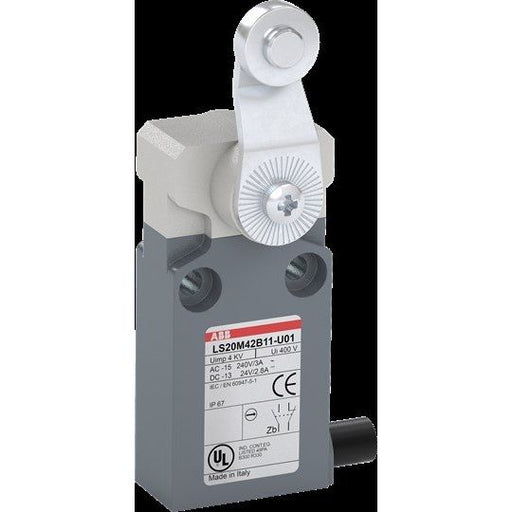 ABB Stotz S&J - Einzelpositionsschalter Kompakt-Pos.schalter LS20M42B11-U01 Metall-Gehäuse IP67