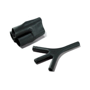 HellermannTyton - Aufteilkappe Flachprofilformteil 573H534-9 PO-X BK 5 schwarz − 5 Stück