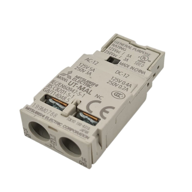 Mitsubishi Electric - Hilfsschalterblock Meldeschalter UT-MAL 1B