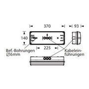 Lichtline - Sicherheitsleuchte LED-Sicherheitsleuchte K44W650033WSL Einzelbatterie