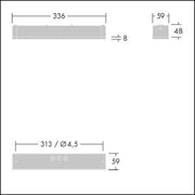 Thorn - Sicherheitsleuchte LED-Notlichtleuchte VOYAGER ON #96631598
