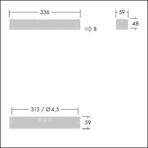 Thorn - Sicherheitsleuchte LED-Notlichtleuchte VOYAGER ON #96631598