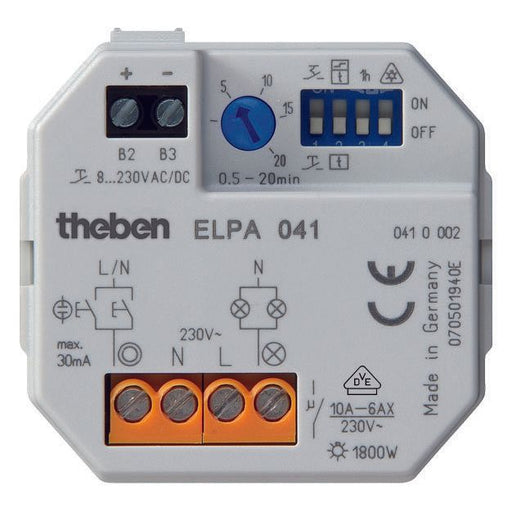 Theben - Treppenlichtzeitschalter Treppenlicht-Zeitschalter ELPA 041 UP 12 Funktionen