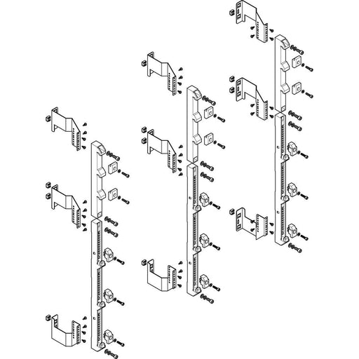 ABN - Verteilerfeld für Installationsverteiler Sammelschienen-Modul MFS48905 flach 3-4FB/8RE