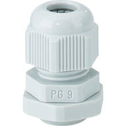 Hensel - Kabelverschraubung Anbaukabelstutzen AKS 9 PG9 IP65 − 25 Stück