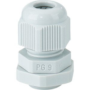 Hensel - Kabelverschraubung Anbaukabelstutzen AKS 9 PG9 IP65 − 25 Stück
