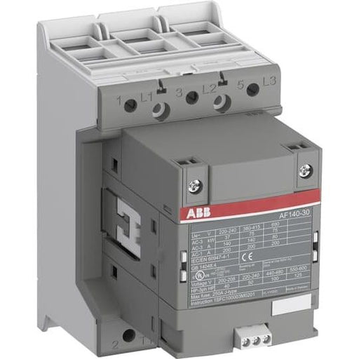 ABB Stotz S&J - Leistungsschütz zum Schalten von Wechselstrom Schütz AF140-30-00B-33 100-250V 50/60Hz/DC