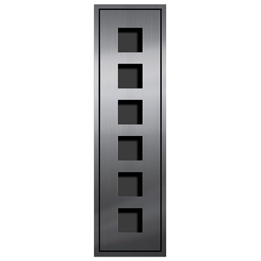 TCS Tür Control - Montageelement für Türstation Inputzmontageset ZAU2066-0030 6 AMI-Modul, 1-spal