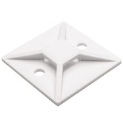 HellermannTyton - Befestigungssockel und -element für Kabelbinder Befestigungssockel MB5 PA66 WH 100 37.7mm − 100 Stück