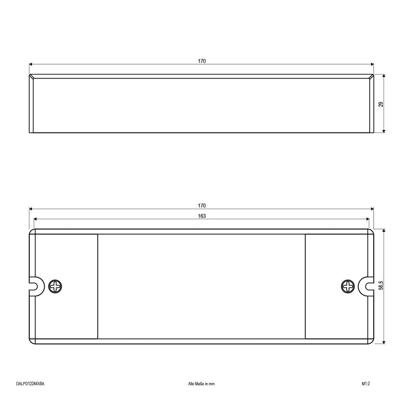 EVN Lichttechnik - Steuergerät für Leuchten DALI-Empfänger DALPD12244X8A
