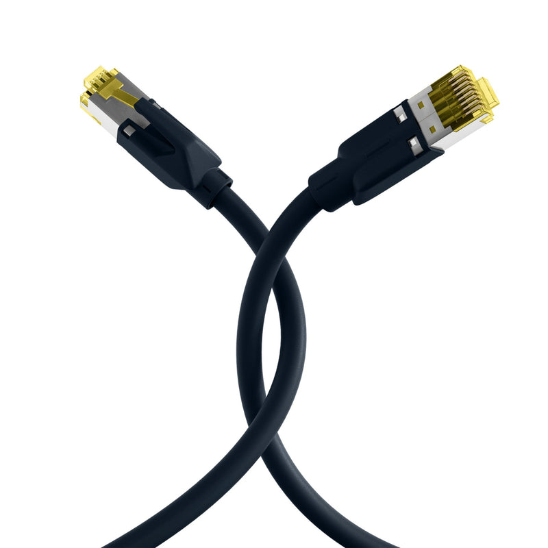 EFB-Elektronik - Patchkabel Kupfer Patchkabel Cat.6A K3130.15 PUR sw 2xRJ45
