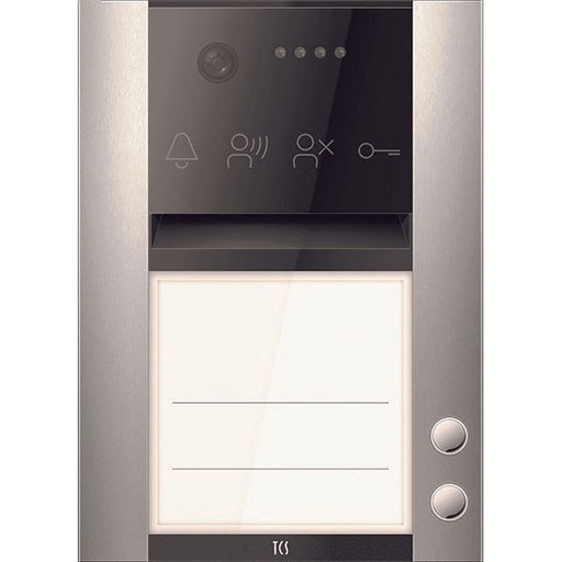 TCS Tür Control - Türstation für Türkommunikation Video-Außenstation AVA610102-0010 2 Klingelta. R
