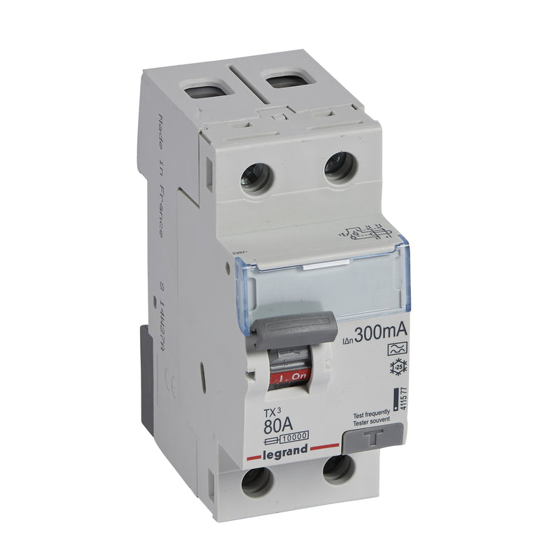 Legrand - Fehlerstrom-Schutzschalter Fehlerstromschutzschalter Legrand 411577 80A,2pol300mA,230VAC