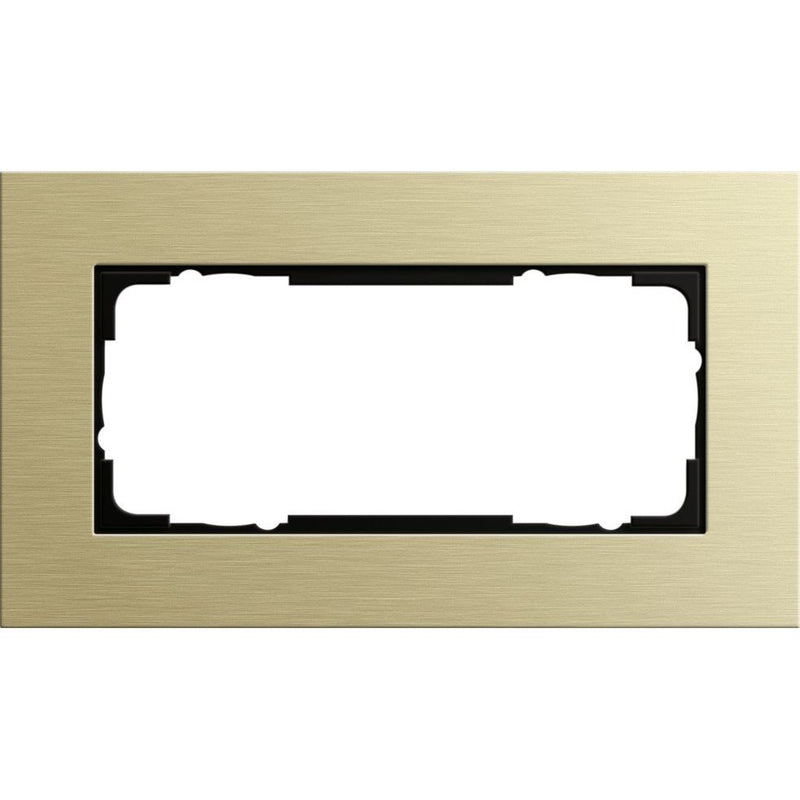 Gira - Abdeckrahmen 2fach 1002217 hellgold