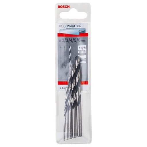 Bosch - Bohrer-Set HSS-Spiralbohrer-Set 2608577345 PointTeQ 5-tlg. 2-6