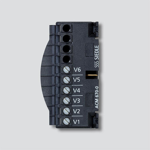 Siedle&Söhne - Zubehör/Ersatzteile für Türkommunikation Klemmblock sw 200029836-00 f. ACM 670
