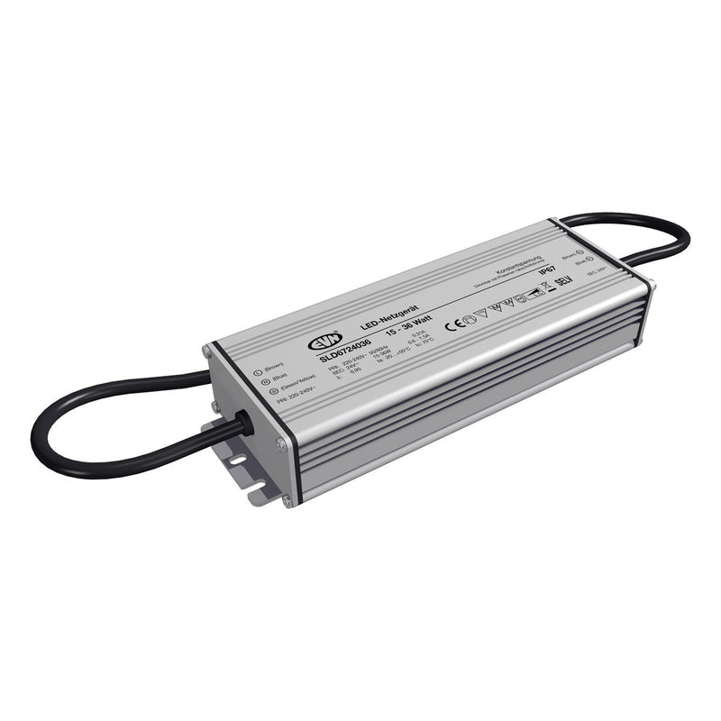 EVN Lichttechnik - LED-Betriebsgerät LED-Netzgerät 24V SLD6724036 dimmbar 15-36W