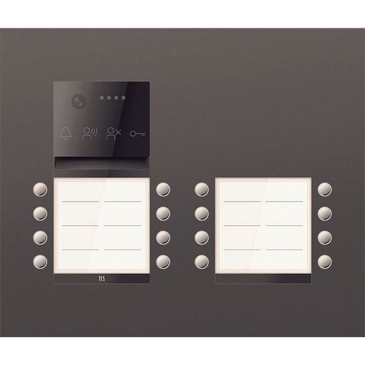 TCS Tür Control - Türstation für Türkommunikation PES PRO IP Vid. Außenst. AVU400416-0017 16T/2 UP R7016