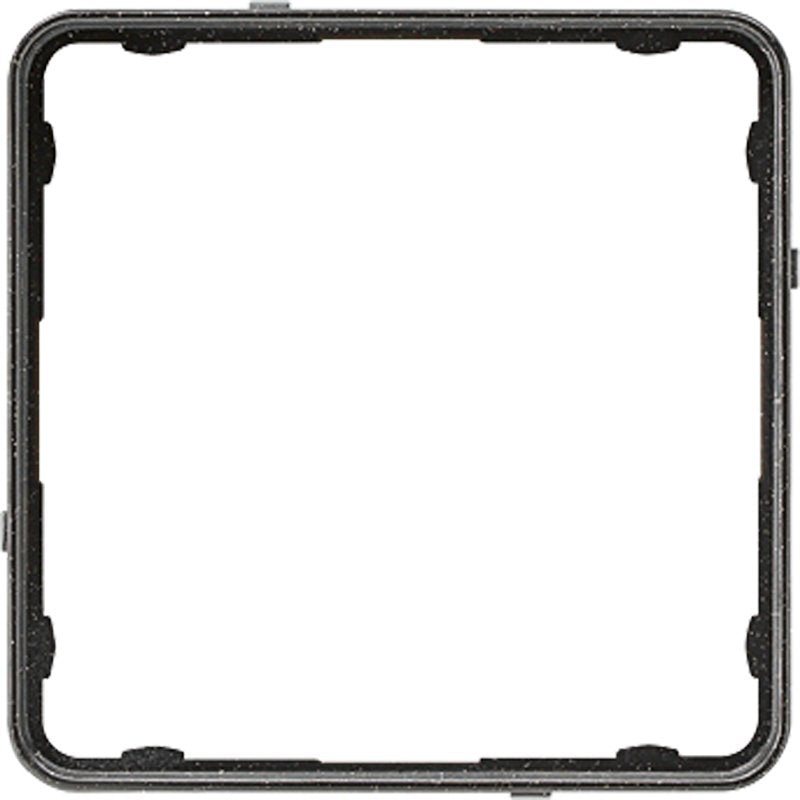 Jung - Dekorelement für Abdeckungen Applikations-Rahmen sw-m CDP 81 SWM