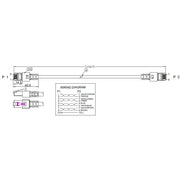 EFB-Elektronik - Patchkabel Kupfer Patchkabel Cat.5e EC5000 15m gr SF/UTP 2xRJ45 mit SF/UTP