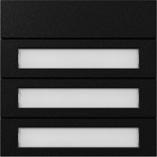 Gira - Funktionsmodul für Türkommunikation Ruftastenmodul 3f sw 5533925