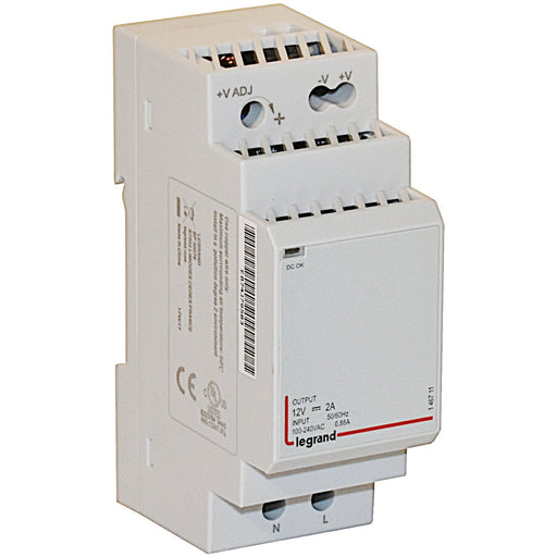 Legrand - Gleichstromversorgung Netzgerät stabilisiert Legrand 146711 12V DC 24W 2A