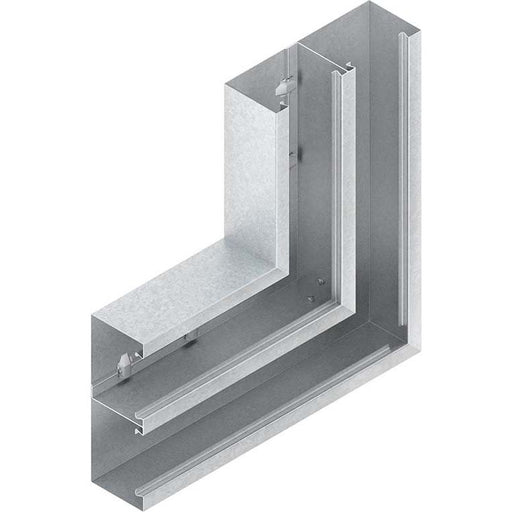 Niedax - Flachwinkel für Geräteeinbaukanal GK-Vertikaleck 90Gr. DKV 220-78T80 WA 220x80mm
