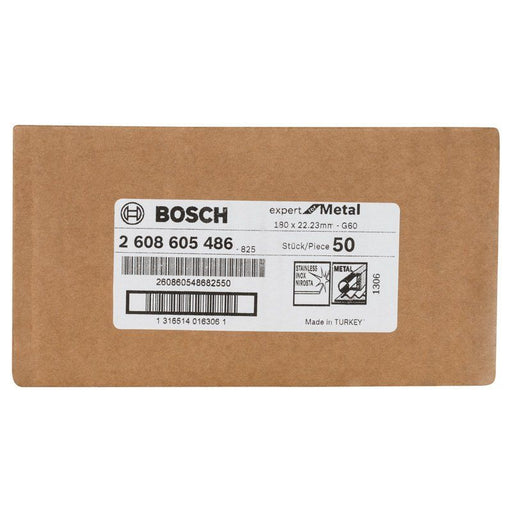 Bosch - Trenn-/Schleifscheibe Fiberschleifscheibe R444 2608605486 Expert for Metal