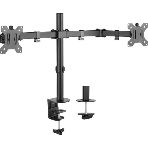 E+P Elektrik - Halterung für Audio-/Videosysteme Monitor-Tischhalterung TH 12 13-32Zoll,2-fach,sw