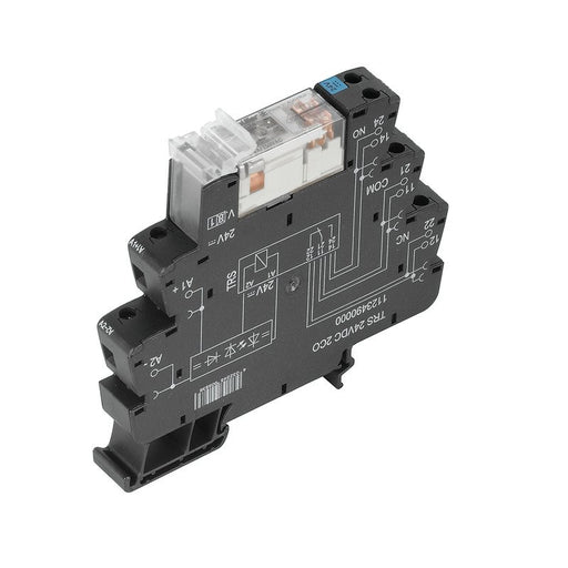 Weidmüller - Schaltrelais Koppelrelais TRS 12VDC 2CO AU 12 V DC 20 %, 2W − 10 Stück