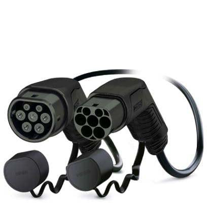 Phoenix Contact - Ladeleitung E-Mobility Mobile AC-Ladeleitung EVT2G3PC3AC3#1628125 Kabel: 5m