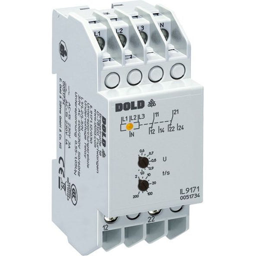 Dold&Söhne - Unterspannung-Überwachungsrelais für Reiheneinbau Unterspannungsrelais IL917112200# 0049403 3/N AC400/230V0,85UN