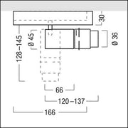 Zumtobel Group - Downlight/Strahler/Flutlicht LED-Strahler (Projektion) SUP2 M PRO #42927723 4000K DALI schwarz
