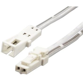 Scharnberger+Hasenbein - Zubehör/Ersatzteile für Lichtschlauch/-band Verlängerung 500mm 31949 male-female, weiß