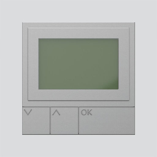 Siedle&Söhne - Funktionsmodul für Türkommunikation Display-Ruf-Modul DRM 612-02 SM Silber-Metallic