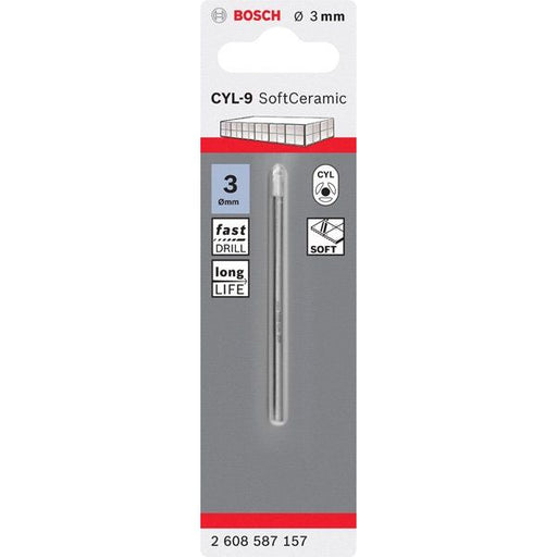 Bosch - Bohrer Fliesenbohrer CYL-9 2608587157 Ceramic, 3 x 70 mm