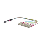 Metz Connect - LWL-Pigtail OpDAT Ader-Fanout MTP-M 151S48MMO003A 8x E2000-S OM4 0,3m