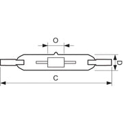 Philips Lighting - Halogen-Metalldampflampe ohne Reflektor Entladungslampe CDM-TD 70W/942 70W RX7S