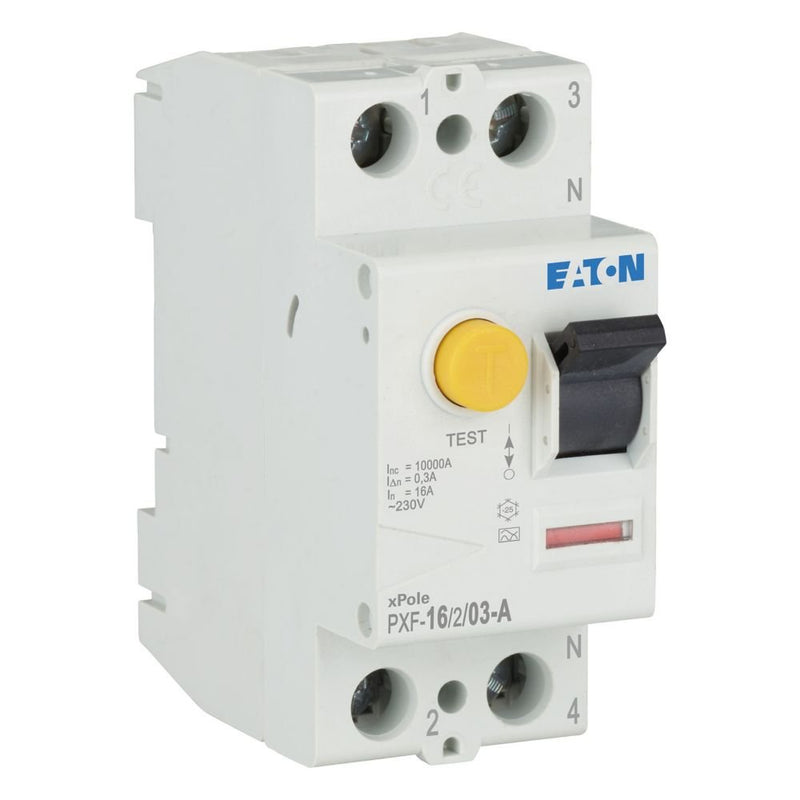 Eaton - Fehlerstrom-Schutzschalter FI-Schutzschalter PXF-16/2/03-A 16A 2p, 300mA