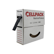 Cellpack - Schrumpfschlauch SB 1.2-06 sw in Abrollbox 15m