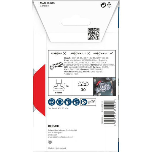Bosch - Blatt für Oszillierer PRO MATI 68 RT3 Blatt für 2608669144 Multifunktionswerkze