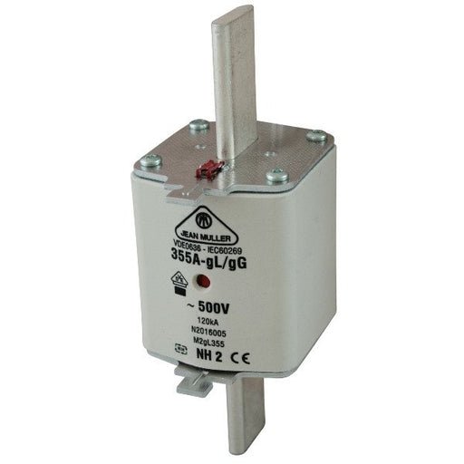Müller - Messersicherung NH-Sicherungseinsatz N2015805 gG 500V 300A M2GL300 − 3 Stück