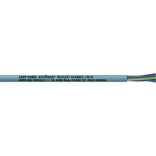 Lapp Kabel&Leitung - Energiekabel < 1 kV, für ortsveränderlichen Einsatz ÖLFLEX CLASSIC 130 H 7X1 1123075