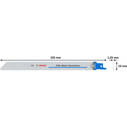 Bosch - Säbelsägeblatt PRO Metal Demolition 2608657556 S1125VF