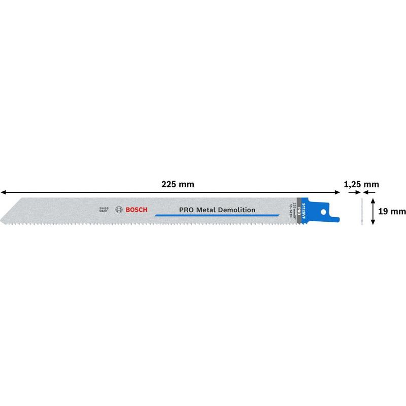 Bosch - Säbelsägeblatt PRO Metal Demolition 2608657556 S1125VF