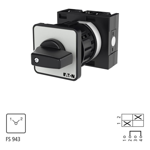 Eaton - Lastschalter Umschalter T3 32A T3-1-8220/EZ Zentraleinbau