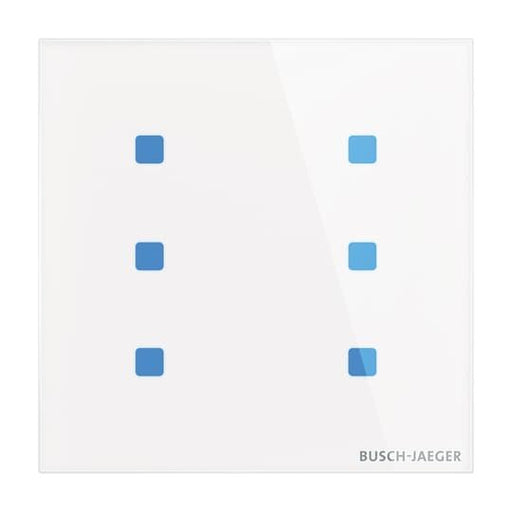 Busch-Jaeger - Bussystem-Tastsensor Touch-Bedienelement TB/U6.5.11-CG 6-fach