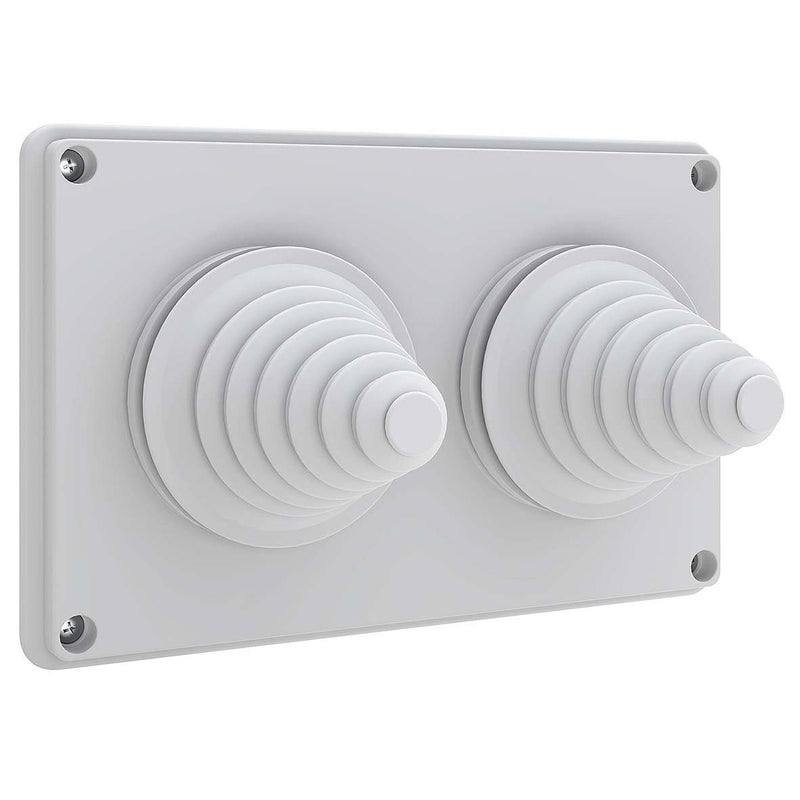 ABN - Einführungsflansch für Kleingehäuse/Schaltschrank Kabelstutzen NKT26N6 2x73mm