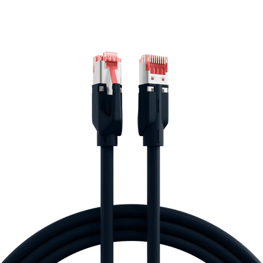 EFB-Elektronik - Patchkabel Kupfer RJ45 Patchkabel K8708SW.10 schwarz, 10