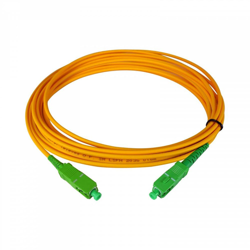 Televes - Patchkabel LWL Industrie Opt. Kabel 10m OSK10SCAPC LSFH Dca SC/APC